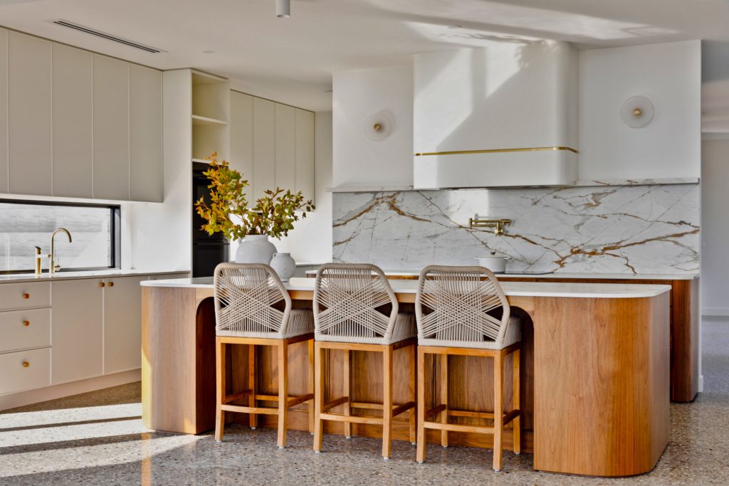 Kitchen-Luxury custom joinery in Albury Wodonga by LA Smith Studio